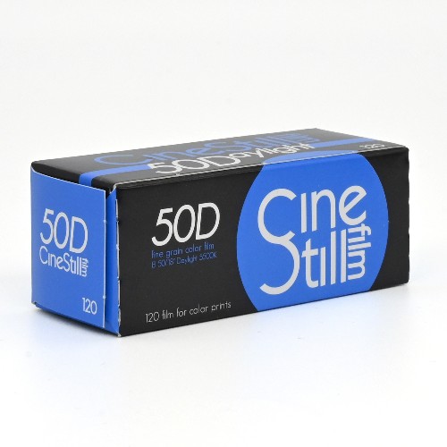 カラーネガフィルム　CINESTILL　50D　ブローニー120サイズ　1本