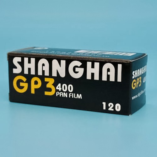 白黒フィルム　上海　GP3 400　ブローニー120サイズ　1本