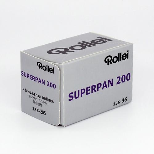 白黒フィルム　ROLLEI　SUPERPAN200　36枚撮り　1本