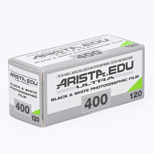 白黒フィルム　ARISTA・アリスタ　EDU ULTRA400　ブローニー120サイズ　1本