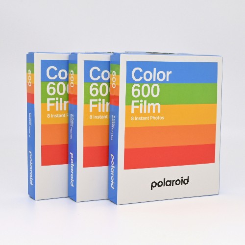 POLAROID・ポラロイド　インスタントカラーフィルム　600用　3箱セット