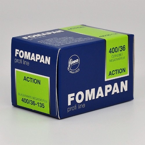 箱潰れ大　白黒フィルム　FOMA　FOMAPAN400　36枚撮　1本