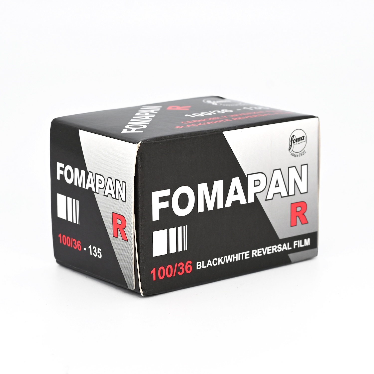 旧パッケージ　白黒リバーサルフィルム　FOMAPAN R100　36枚撮り　1本