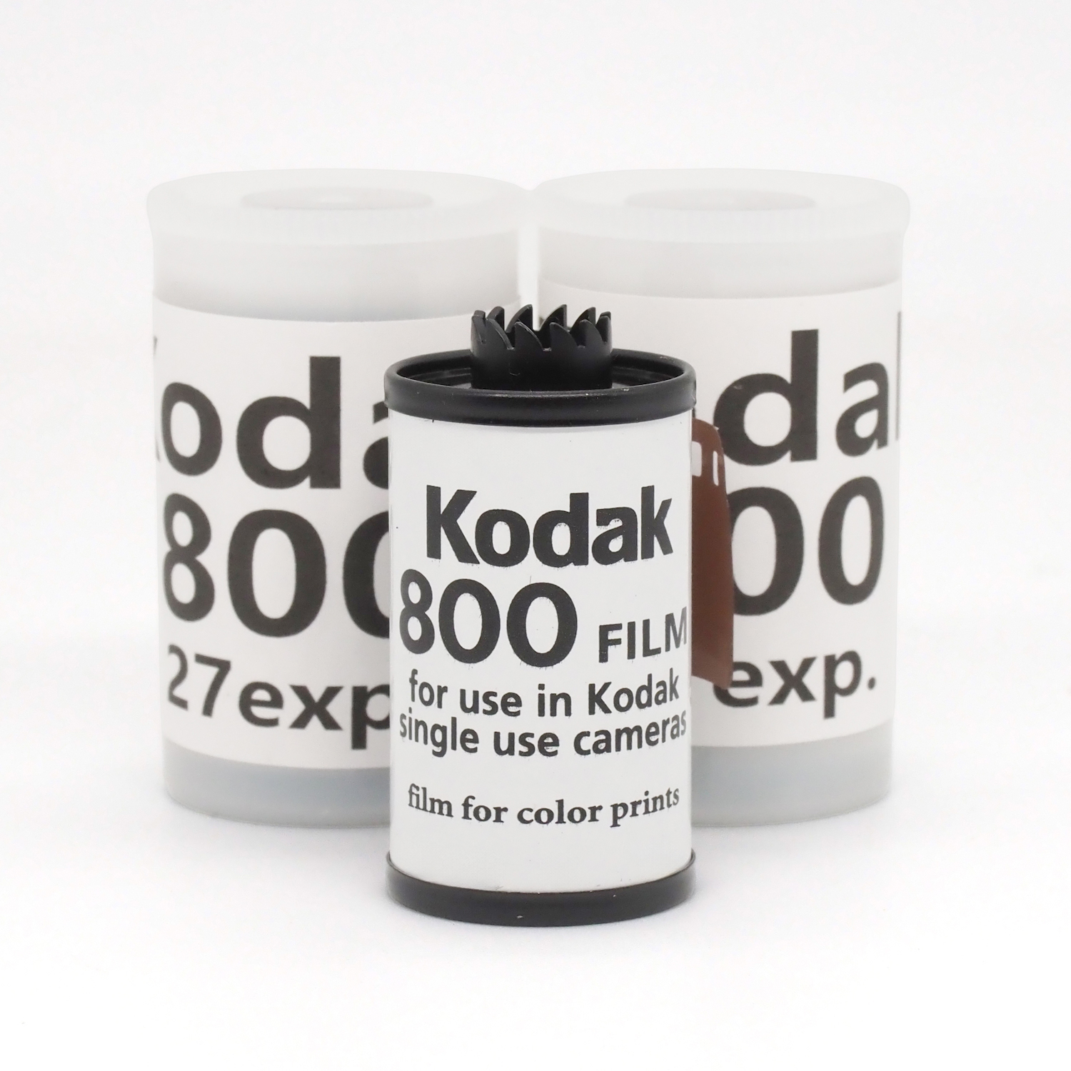 カラーネガフィルム　KODAK 800　27枚撮り　3本組