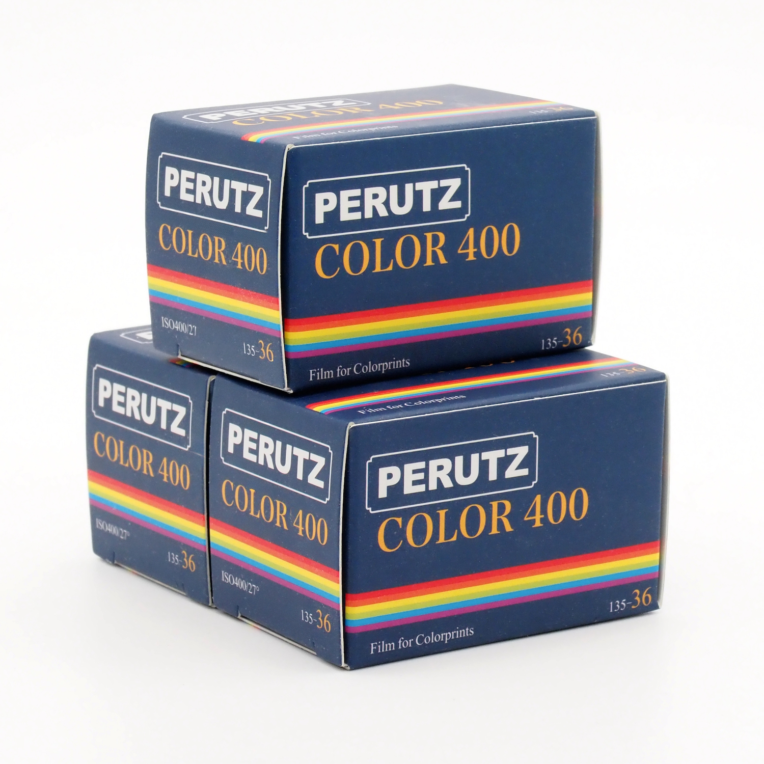 カラーネガフィルム　KING FILM　PERUTZ COLOR400　36枚撮り　3本組