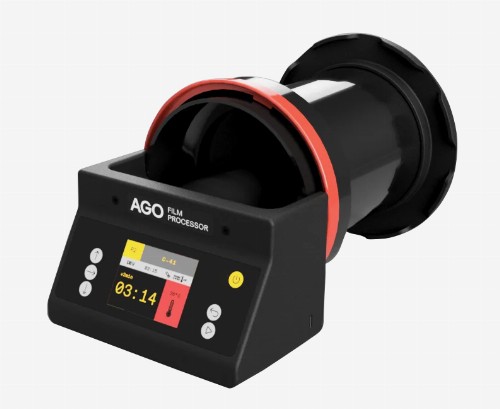AGO・アゴーフィルム現像プロセッサー　　(リール2個付き)