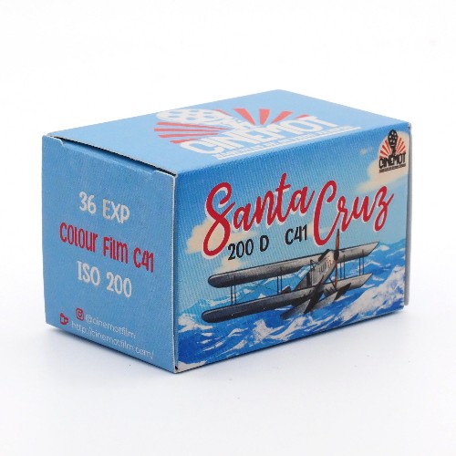 カラーネガフィルム　CINEMOT・シネモ　SANTA CRUZ 200　36枚撮り　1本