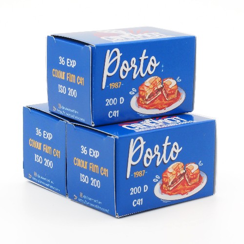 カラーネガフィルム　CINEMOT・シネモ　PORTO 1987 200　36枚撮り　3本組