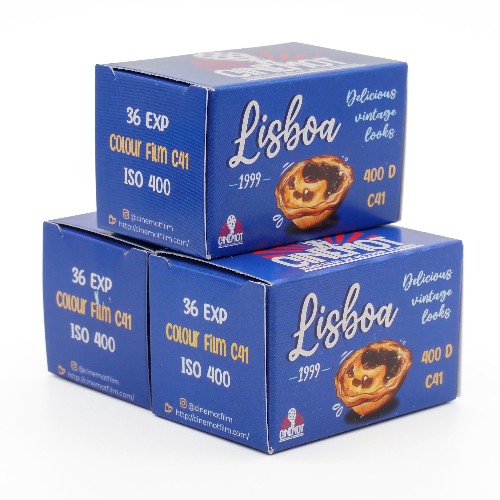 カラーネガフィルム　CINEMOT・シネモ　LISBOA 1999 400　36枚撮り　3本組