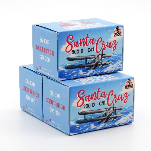 カラーネガフィルム　CINEMOT・シネモ　SANTA CRUZ 200　36枚撮り　3本組