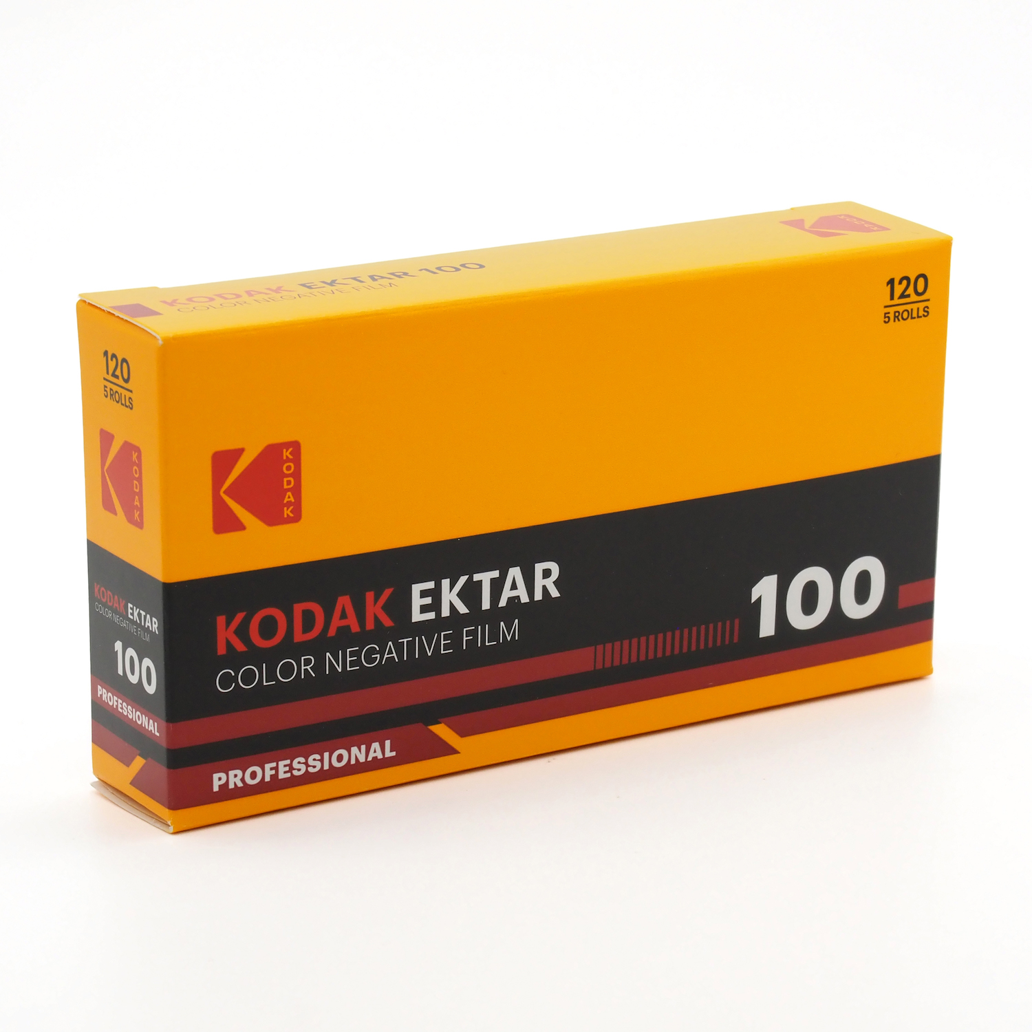 カラーネガフィルム　EASTMAN KODAK　EKTAR100　ブローニー120サイズ　5本パック