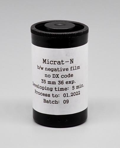 超低感度白黒フィルム　ASTRUM・SVEMA　MICRAT-N (ISO6) 　36枚撮り　1本