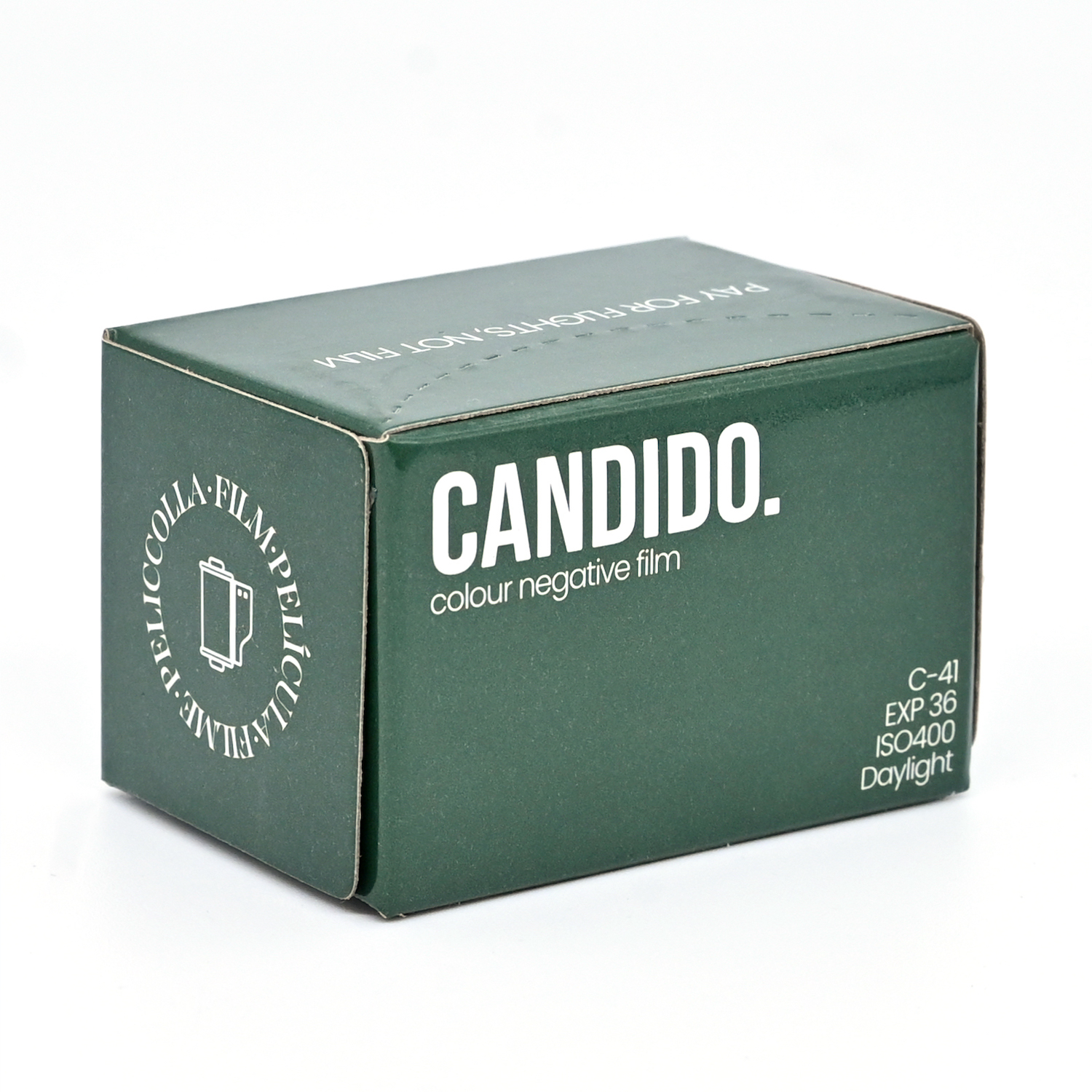 2025年10月期限箱潰れ　カラーネガフィルム　CANDIDO400　36枚撮り　1本