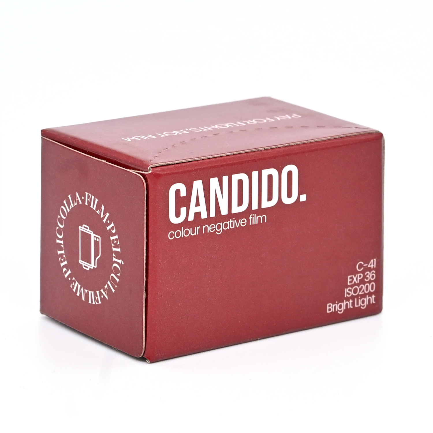 2025年10月期限　カラーネガフィルム　CANDIDO 200　36枚撮り　1本