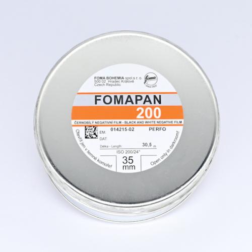 白黒フィルム　FOMA　FOMAPAN200　135-30.5m　長巻き1缶