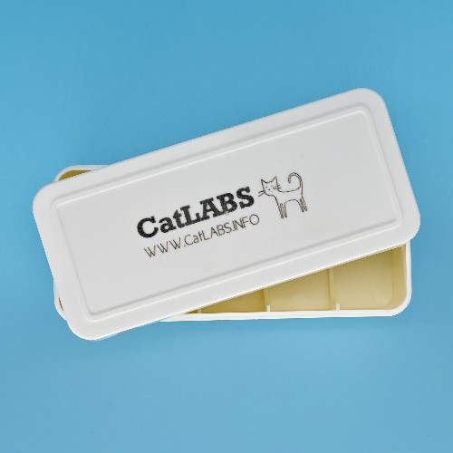 CatLABS フィルムケース　白　135サイズ 10本用