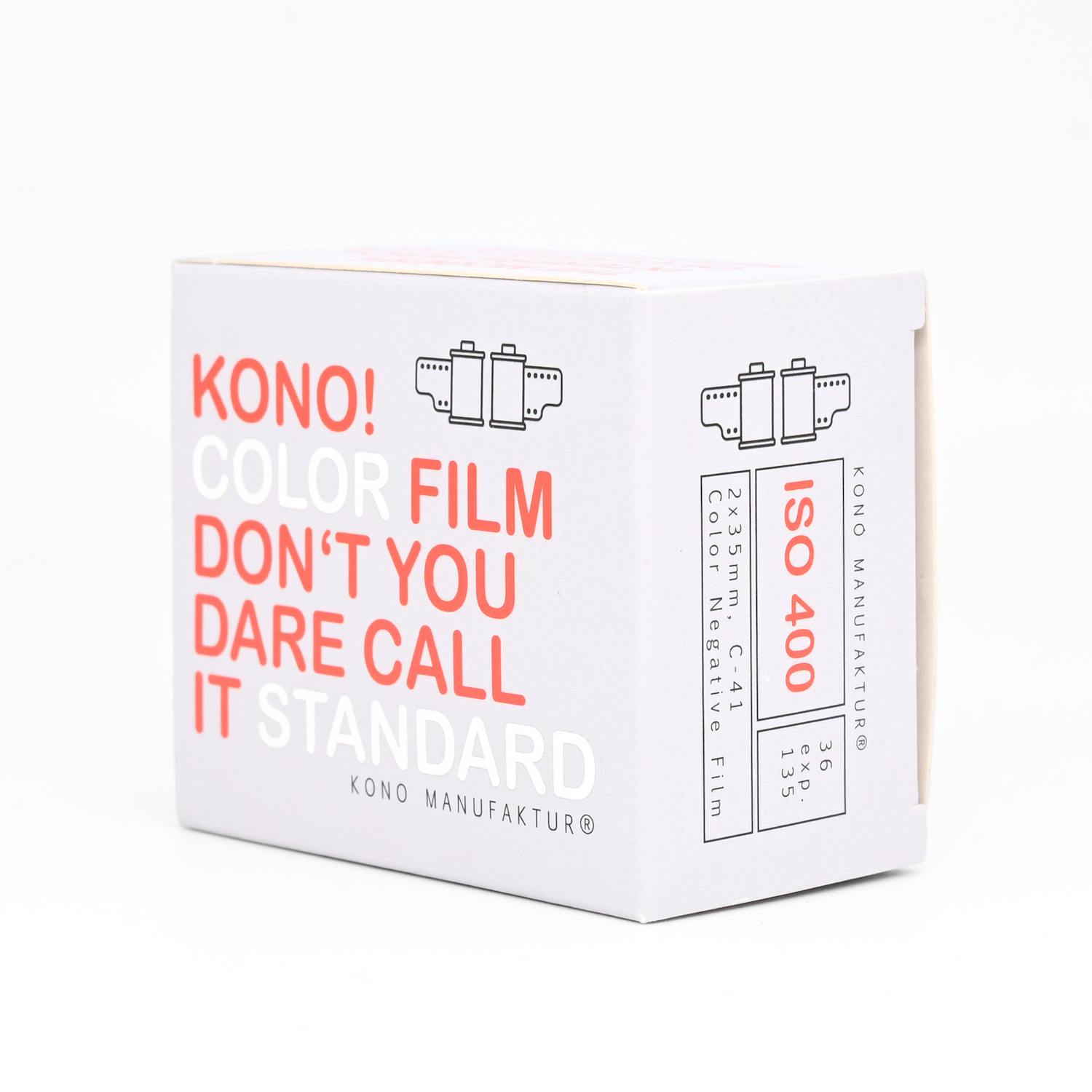 カラーネガフィルム　KONO・コノ　COLOR400　36枚撮り　2本入りパック　1箱