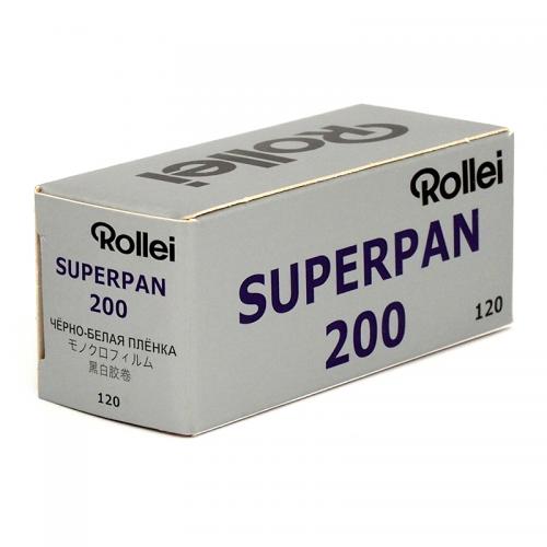 白黒フィルム　ROLLEI　SUPERPAN200　ブローニー120サイズ　1本