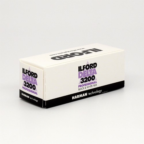 2026年2月期限　白黒フィル　 ILFORD　DELTA3200　ブローニー120サイズ　1本