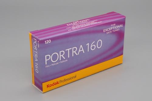 カラーネガフィルム　KODAK　PORTRA160　ブローニー120サイズ　5本パック