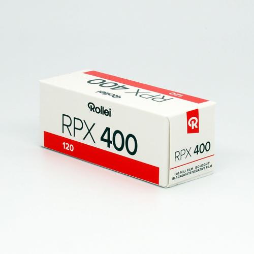 白黒フィルム　ROLLEI　RPX400　ブローニー120サイズ　1本