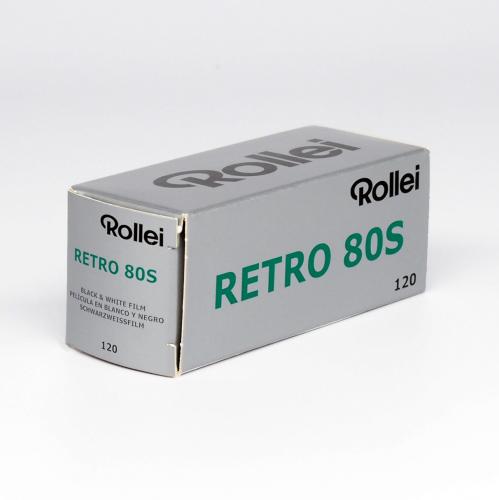 白黒フィルム　ROLLEI　RETRO80S　ブローニー120サイズ　1本