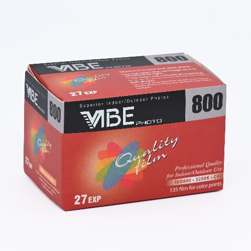 2025年12月期限　カラーネガフィルム　VIBE MAX800　27枚撮り　1本