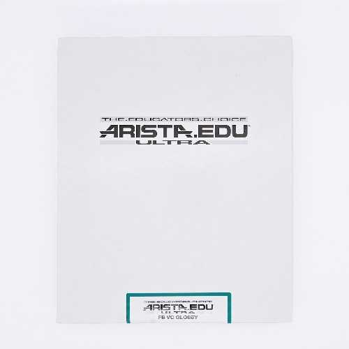 白黒多階調バライタ印画紙　ARISTA EDU VC　グロッシー　8×10　25枚入り