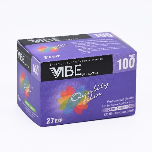 カラーネガフィルム　VIBE MAX100　27枚撮り　1本