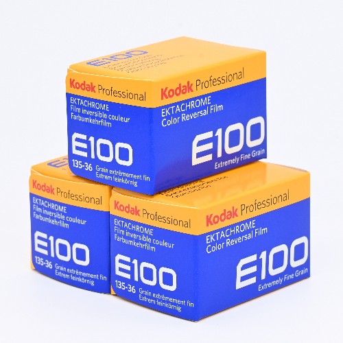 カラーリバーサルフィルム　KODAK エクタクローム E100　36枚撮り　3本組