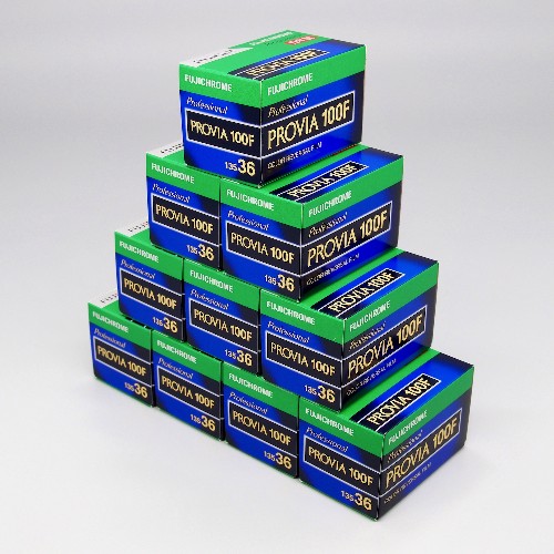 カラーリバーサルフィルム　富士　フジクローム　PROVIA100F　36枚撮り 10本組