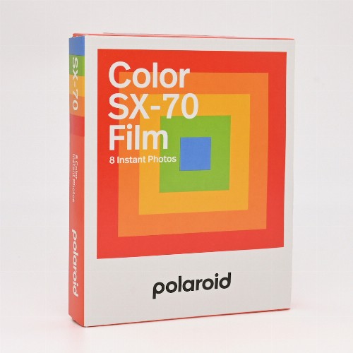 POLAROID・ポラロイド　インスタントカラーフィルム　SX-70用　1箱