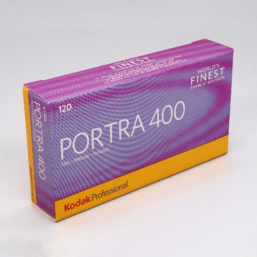 カラーネガフィルム　KODAK　PORTRA400　ブローニー120サイズ　5本パック