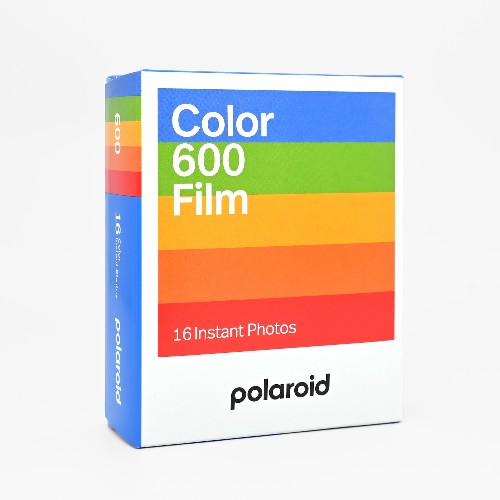 POLAROID・ポラロイド　インスタントカラーフィルム　600用　Wパック　16枚入り　1箱