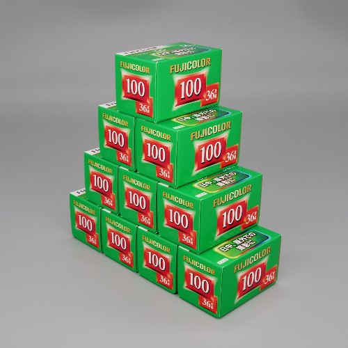 カラーネガフィルム　富士　FUJICOLOR100　36枚撮り　10本組