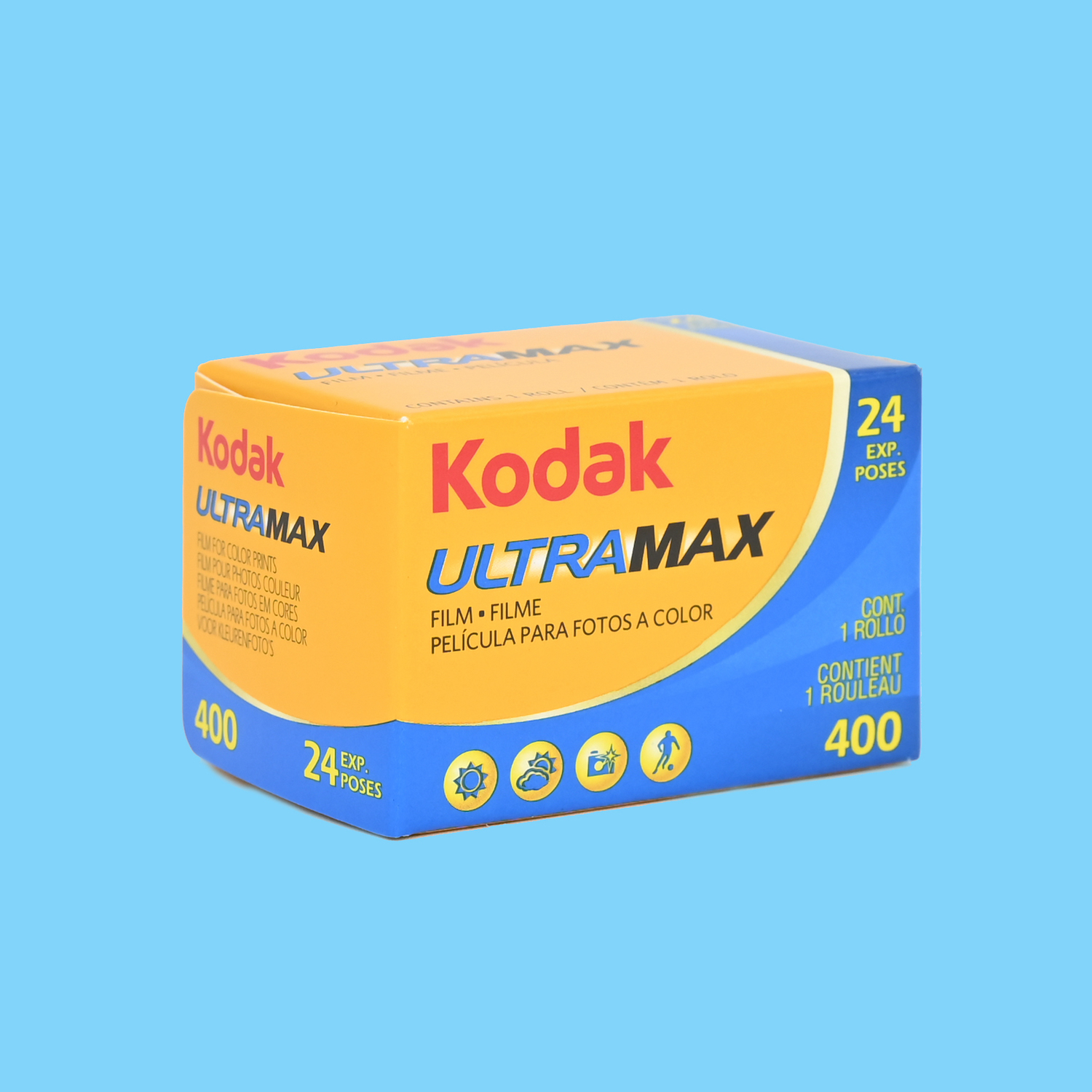 カラーネガフィルム　KODAK　ULTRAMAX400　24枚撮り　10本組