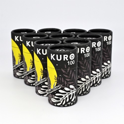 白黒フィルム　FILM NEVER DIE　KURO100　36枚撮り　10本組