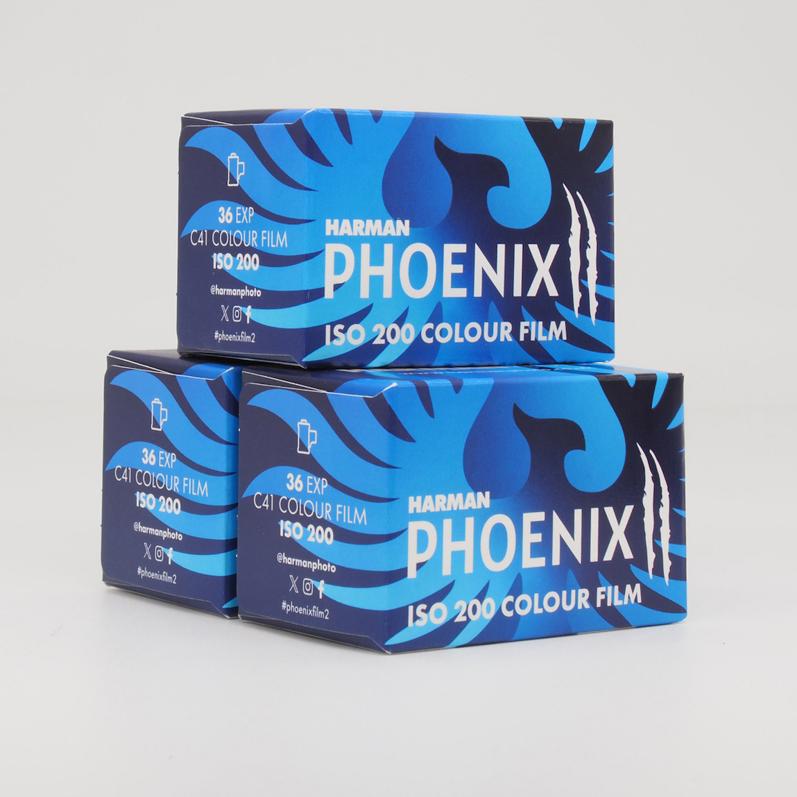 カラーネガフィルム　HARMAN・ハーマン　PHOENIX200 Ⅱ　36枚撮り　3本組