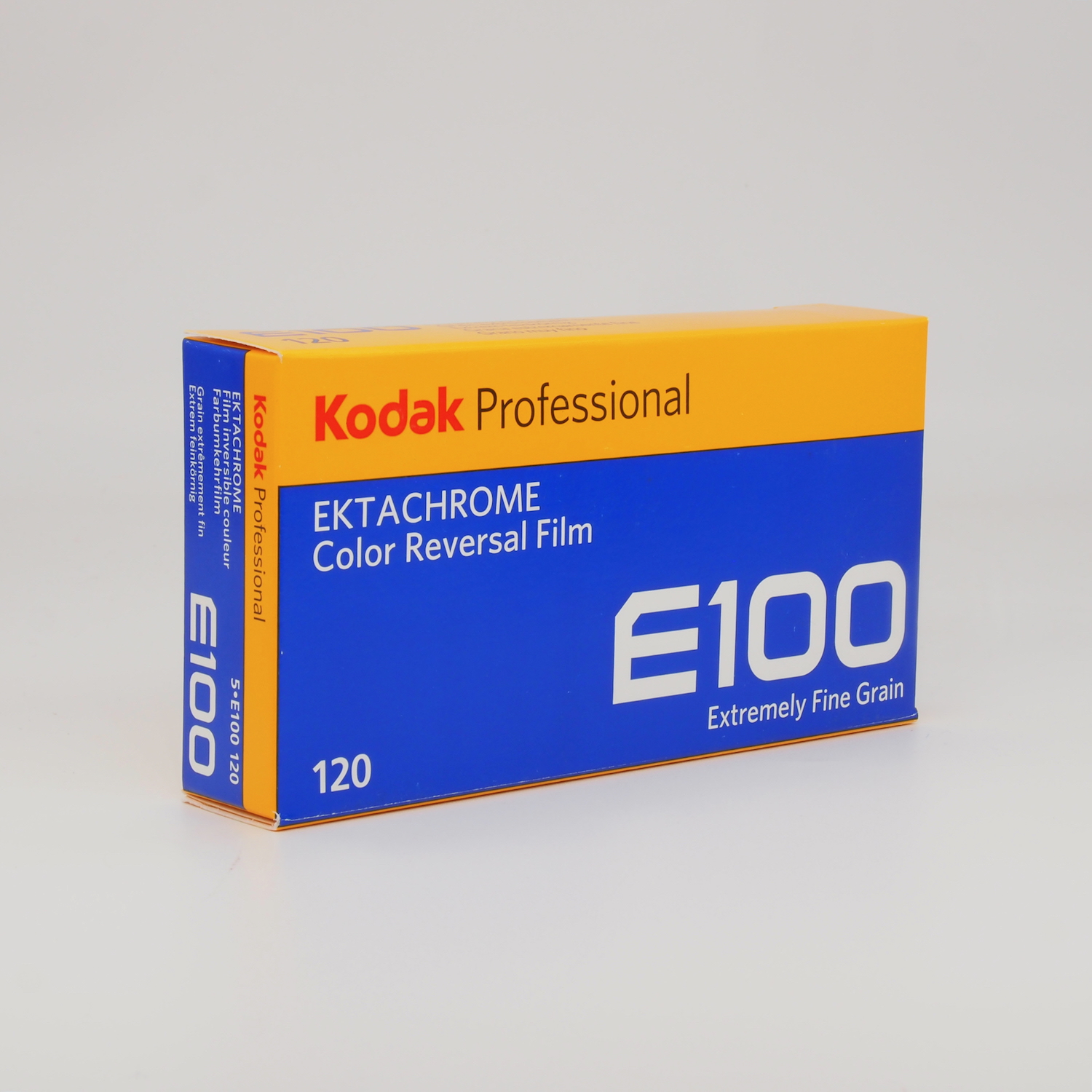 カラーリバーサルフィルム　KODAK　エクタクローム　E100　ブローニー120サイズ　5本パック