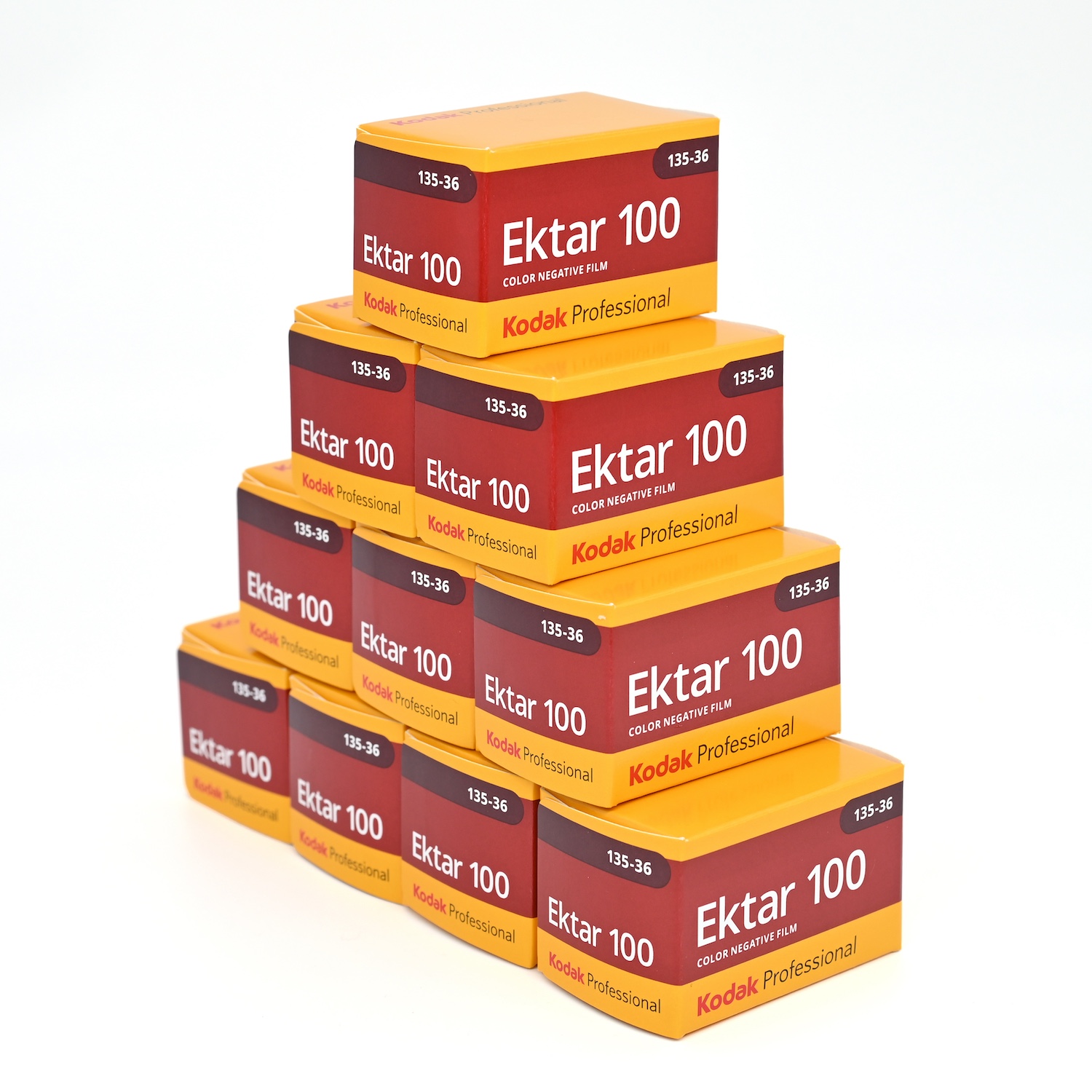 カラーネガフィルム　KODAK　EKTAR100・エクター100　36枚撮り　10本組