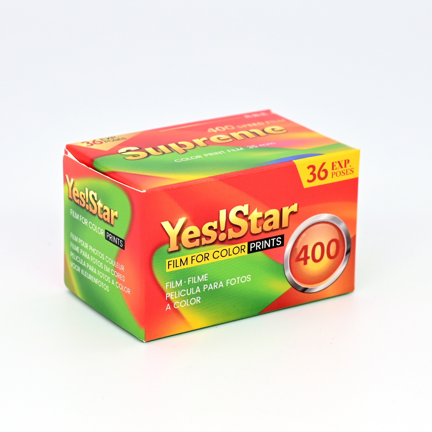 カラーネガフィルム　YES!STAR400　36枚撮り　1本