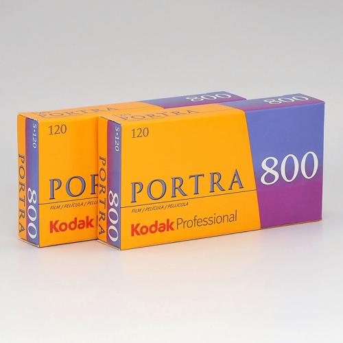 2023年11月期限　カラーネガ　KODAK　PORTRA800　ブローニー120サイズ　10本組
