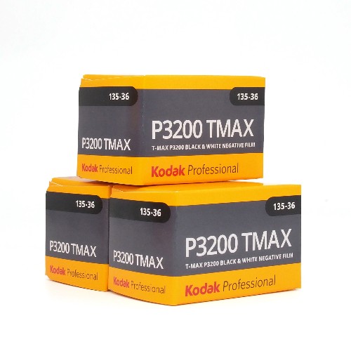 超高感度白黒フィルム　KODAK　T-MAX P3200　36枚撮り　3本組