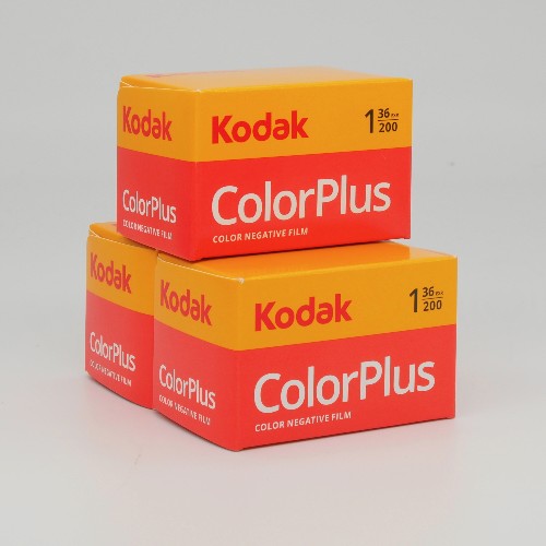 カラーネガフィルム　KODAK　COLORPLUS200　36枚撮り　3本組