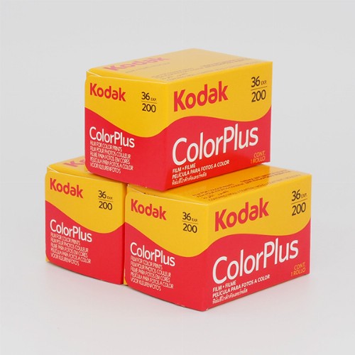 2026年1月期限　カラーネガフィルム　KODAK　COLORPLUS200　36枚撮り　3本組