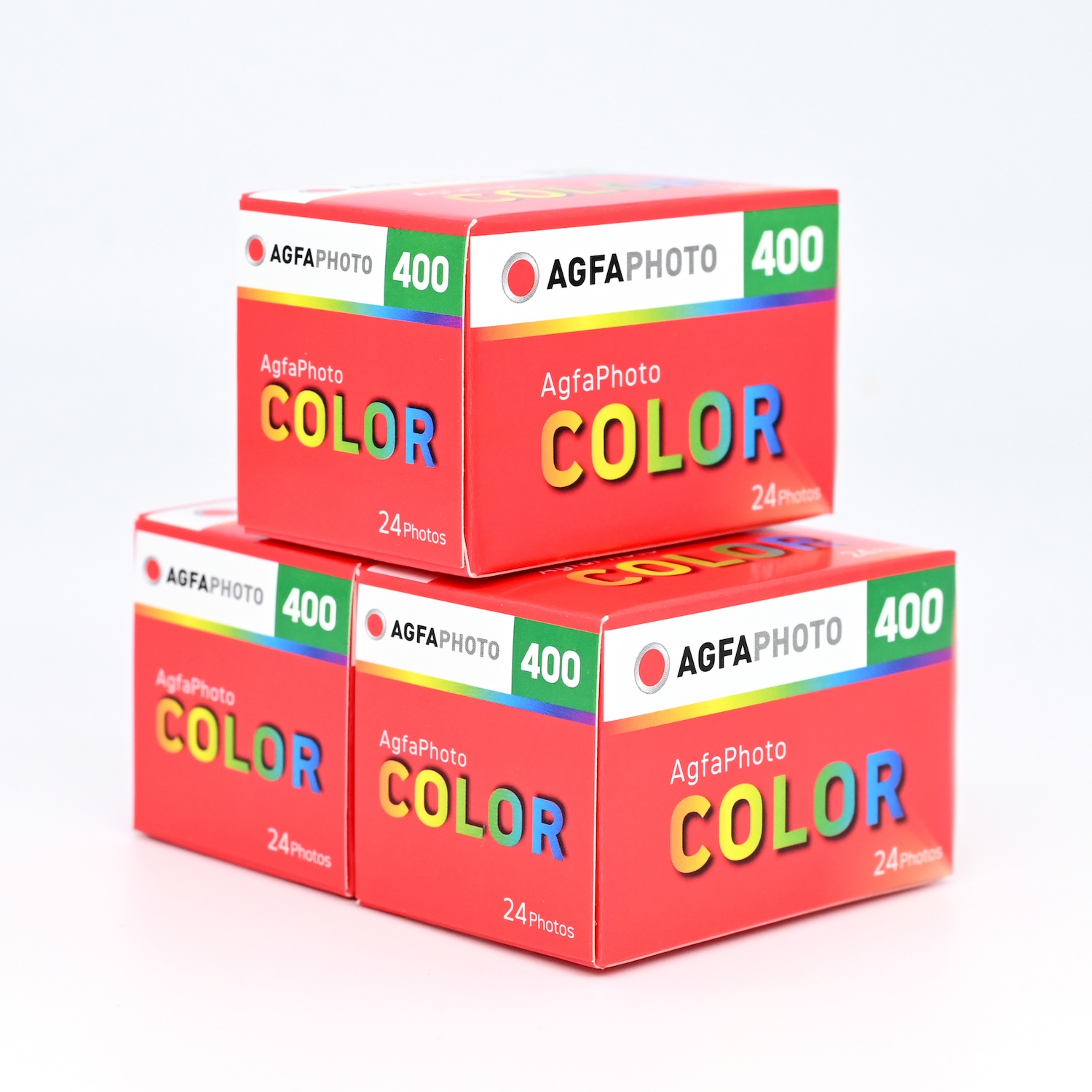 カラーネガフィルム　AGFA・アグファ　COLOR400　24枚撮り　3本組