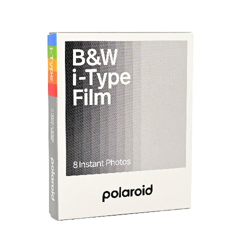 2023年12月製造　箱が潰れた　POLAROID・ポラロイド　インスタント白黒フィルム 　i-Type用　1箱