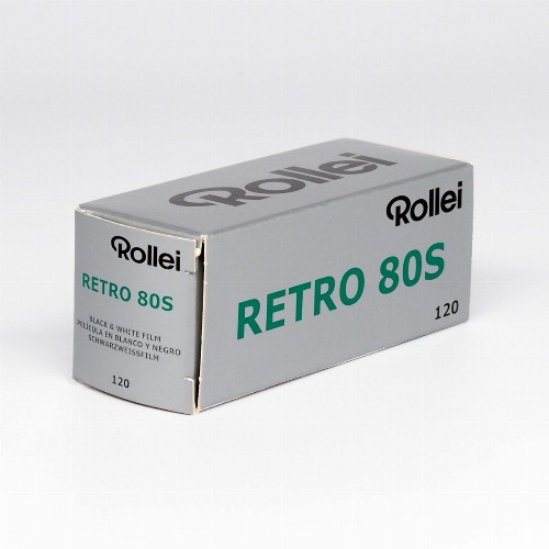 2026年2月期限　白黒フィルム　ROLLEI　RETRO80S　ブローニー120サイズ　1本