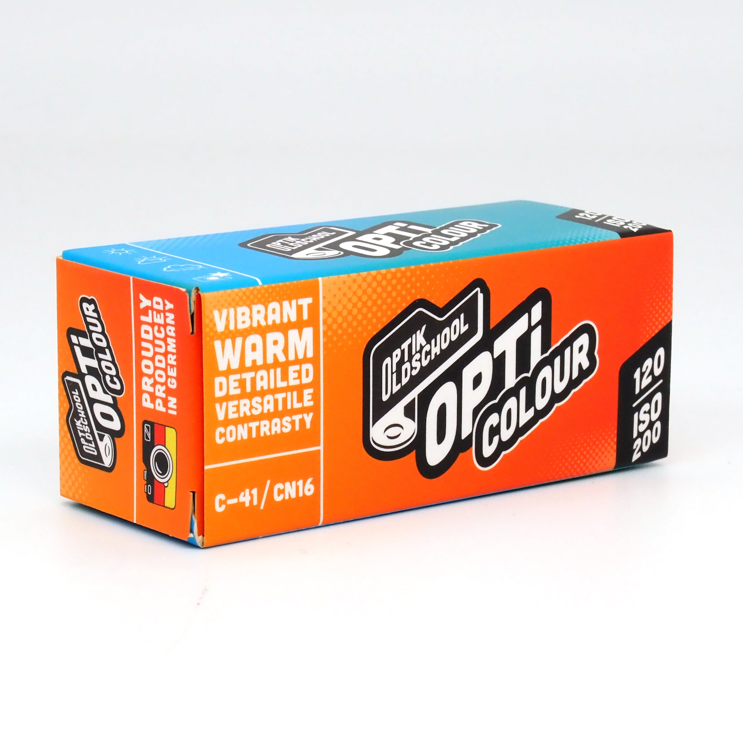 カラーネガフィルム　OPTIK OS・オプティク　OPTICOLOUR200　ブローニー120サイズ　1本