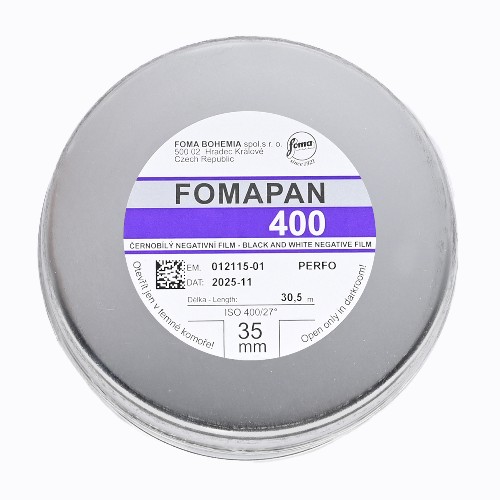 白黒フィルム　FOMA　FOMAPAN400　135-30.5m　長巻き1缶